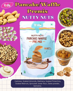 Vedas Kitchen Nutty Nuts Waffle/Pancake Premix | Grocsy