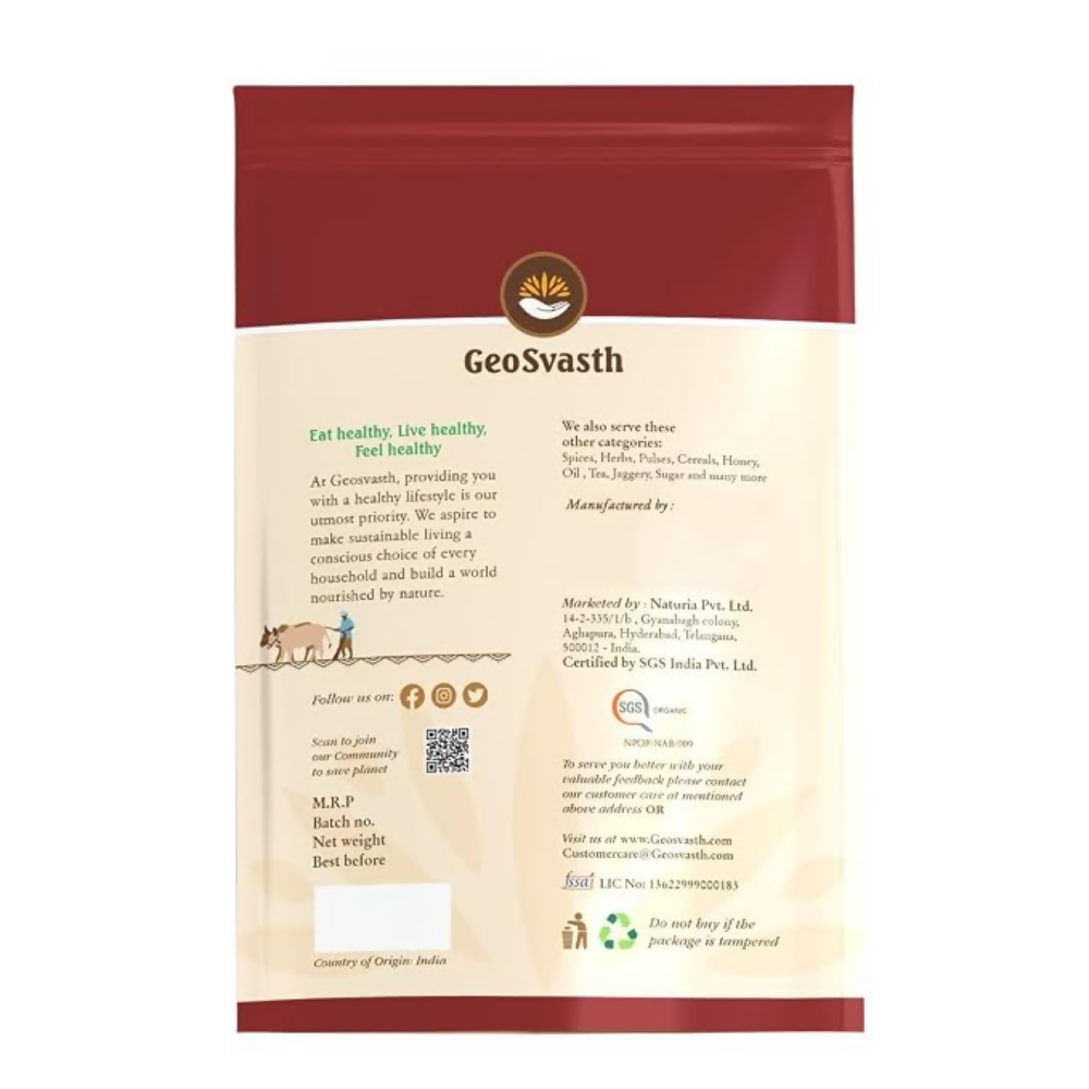 GeoSvasth Organic Kabuli Chana | Grocsy