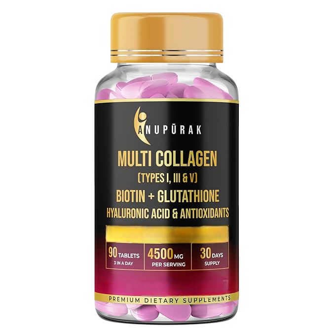 Anupurak Multi Collagen Complex Tablets | Grocsy