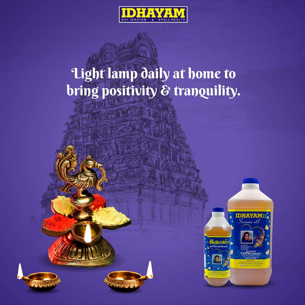 Idhayam Sesame Oil | Grocsy