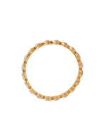 NVR Women's Set of 4 Gold-Polished Kundan Studded Traditional Bangles | Grocsy