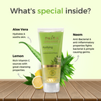 Prisa Organics Neem & Aloe Vera Purifying Face Wash | Grocsy