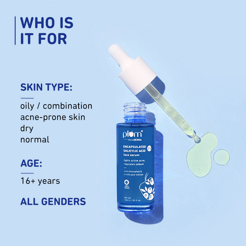 Plum 2% Encapsulated Salicylic Acid Face Serum | Grocsy