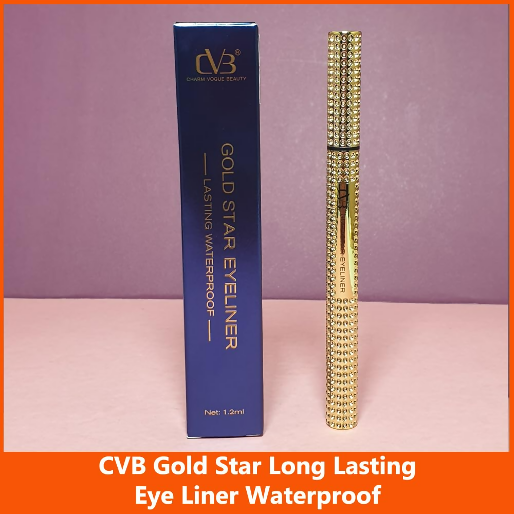 CVB Gold Star Eyeliner Long Lasting Waterproof C40 | Grocsy