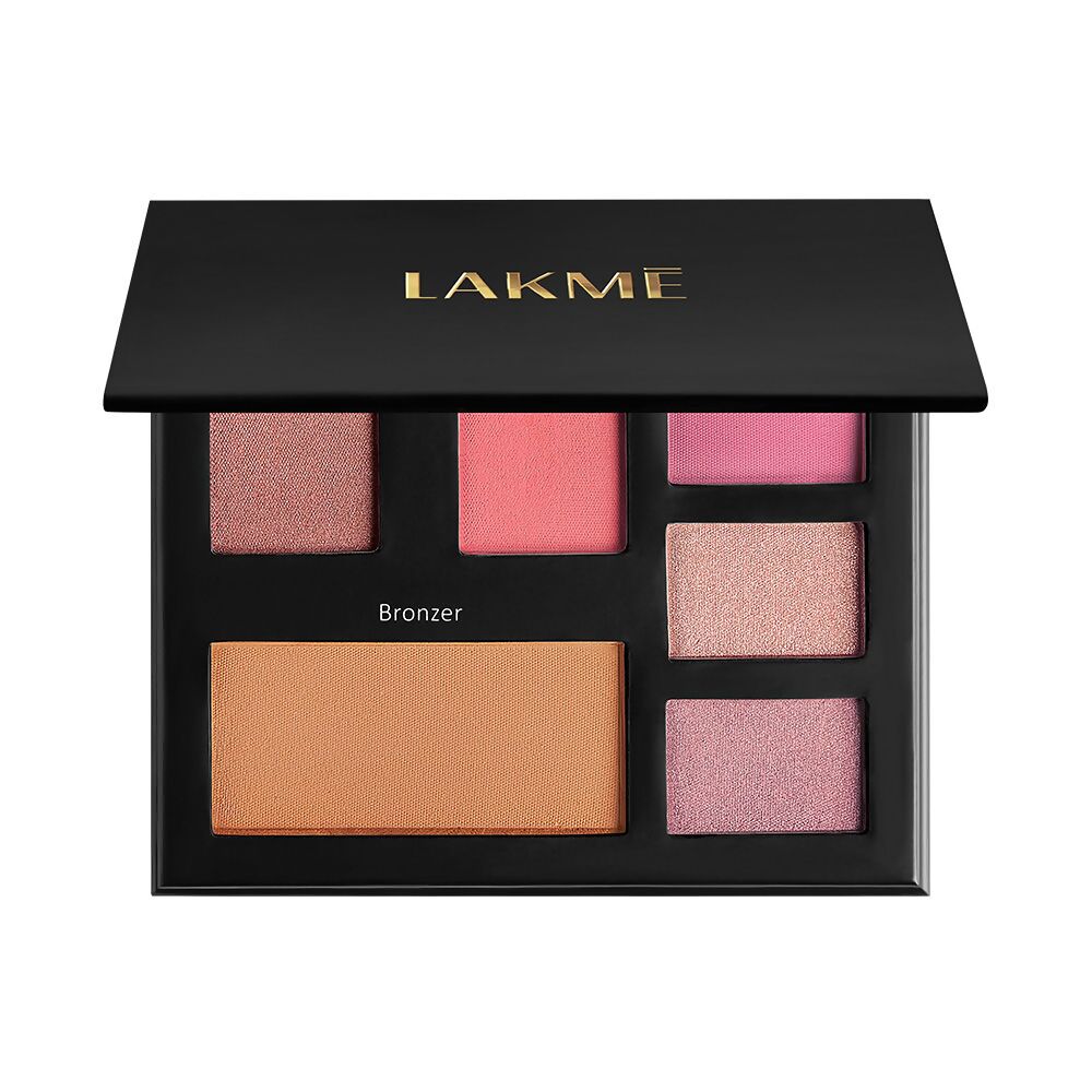 Lakme Glitterati 4 In 1 Face Palette - Day Queen | Grocsy