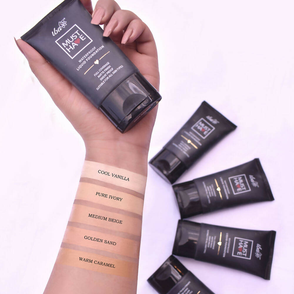 Iba Must Have Waterproof Liquid Foundation - Pure Ivory | Grocsy