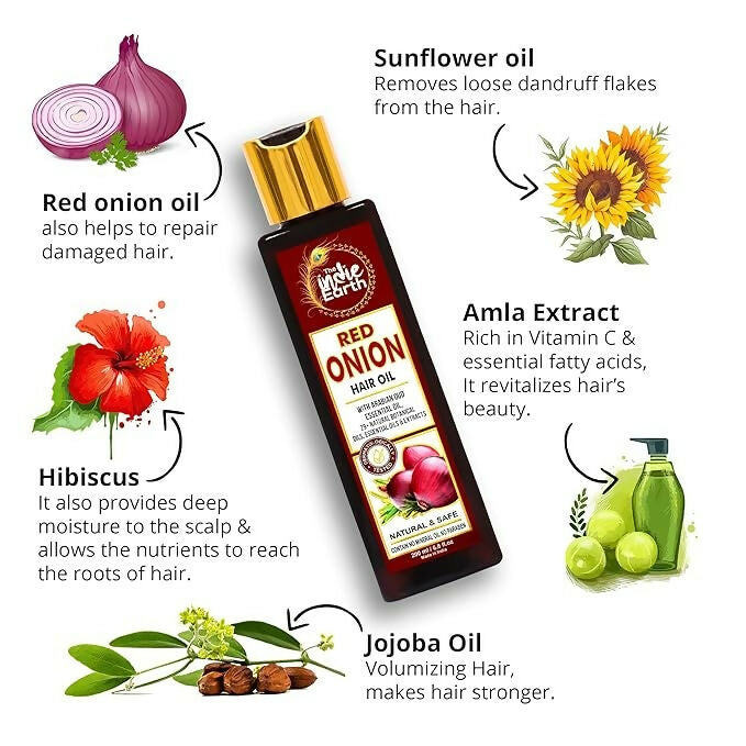 The Indie Earth Red Onion Hair | Grocsy