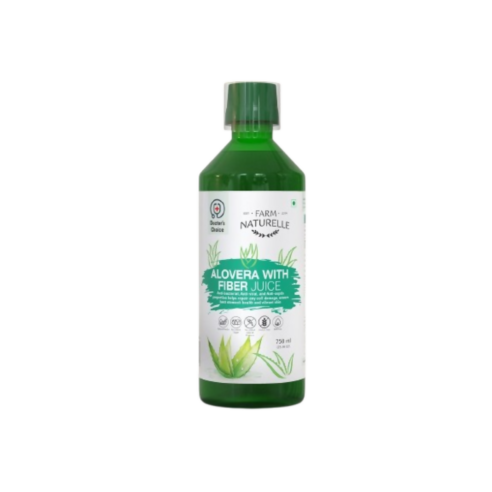 Farm Naturelle Aloe Vera Juice - Revitalize Hair, Skin, and Digestive Health | Grocsy