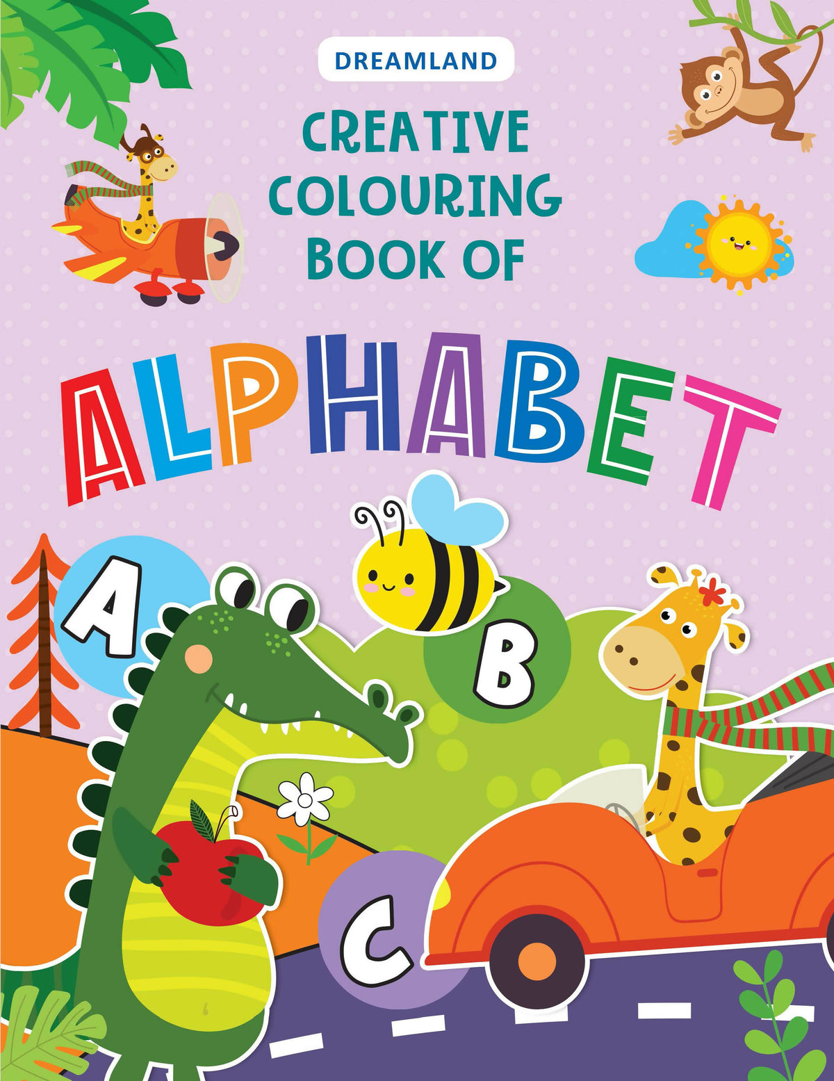 Dreamland Creative Colouring Book - Alphabet | Grocsy