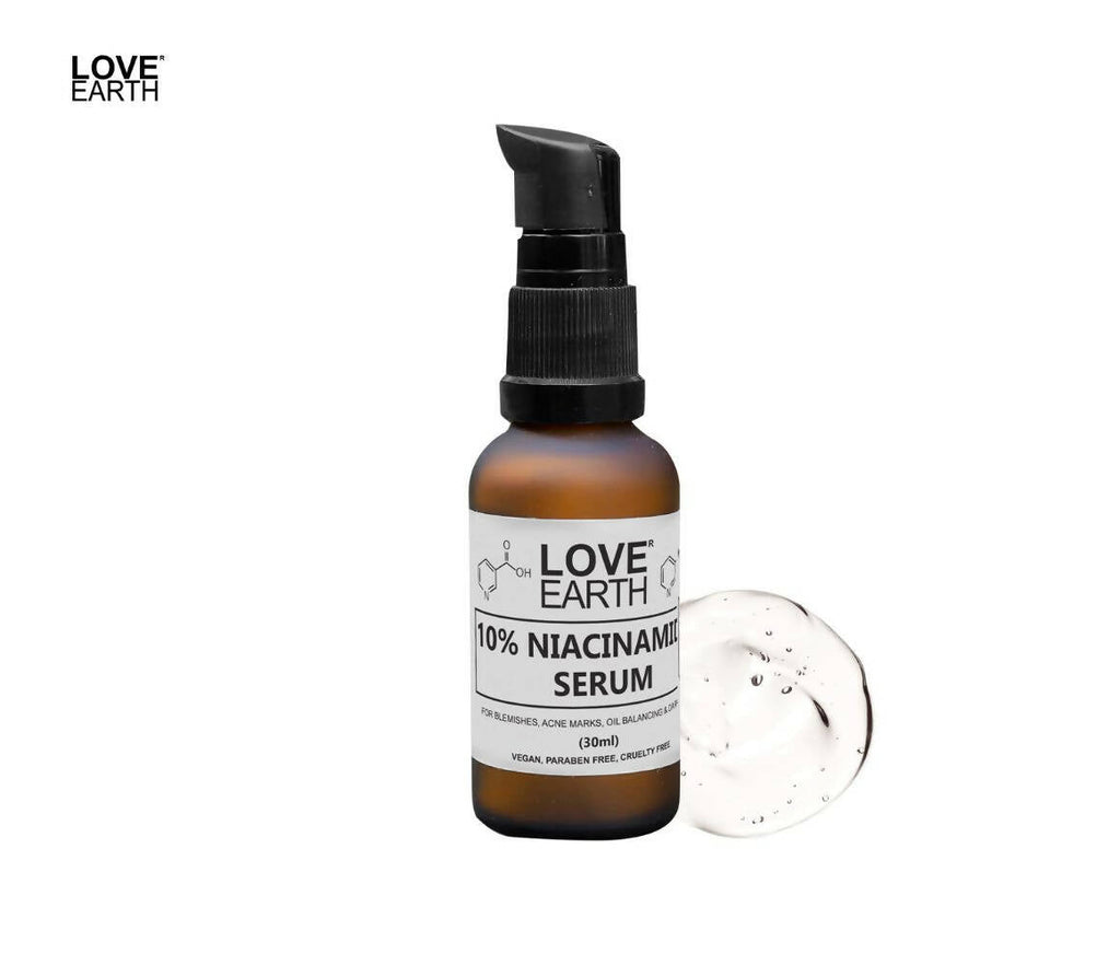 Love Earth 10% Niacinamide Serum | Grocsy