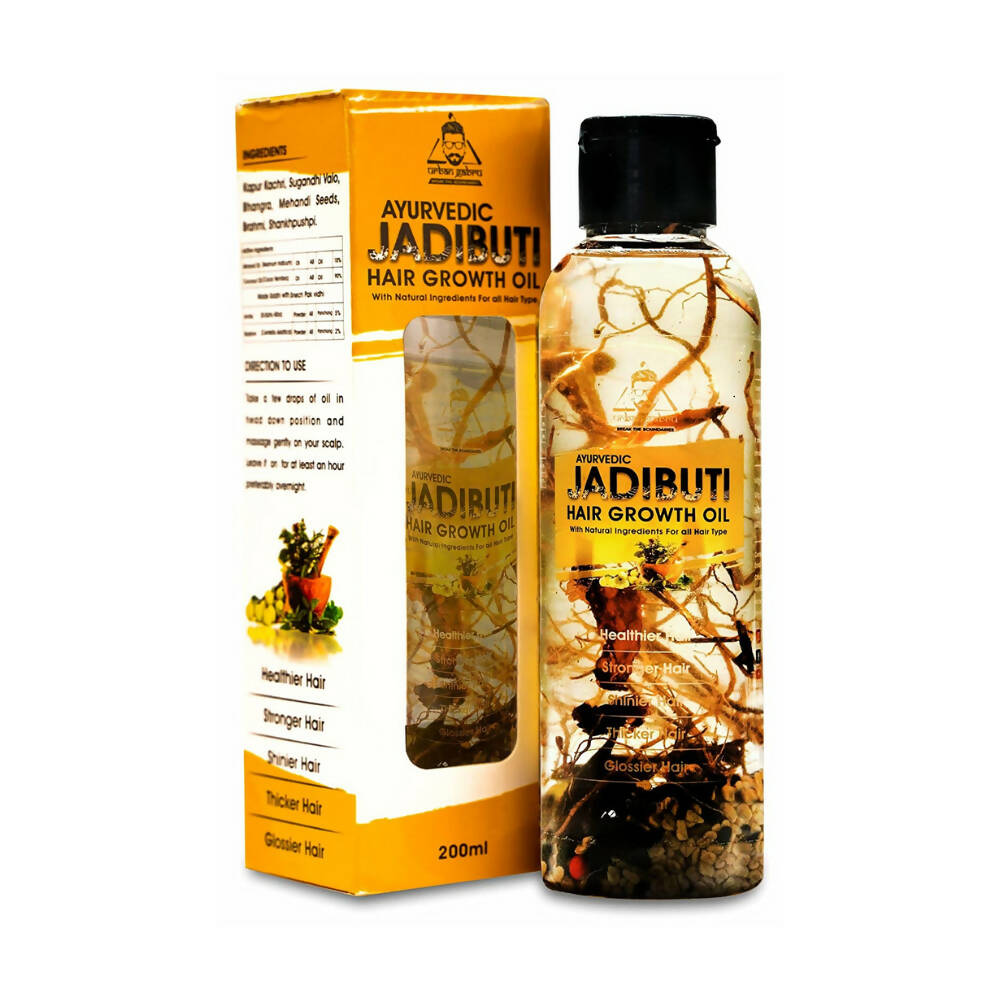 Urbangabru Ayurvedic Jadibuti Hair Growth Oil | Grocsy