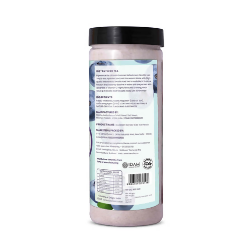 Bevzilla Blueberry Instant Iced Tea Mix | Grocsy