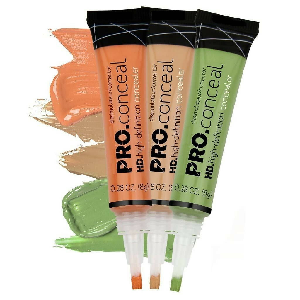 Favon Fab Secret Pack of 3 Concealer (Contour/Corrector) (Orange, Green, Beige) | Grocsy