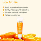 Earth Rhythm Glow Surge 2 - In - 1 Serum Sunscreen & Face Moisturizer With SPF 50++++, Vitamin C | Grocsy
