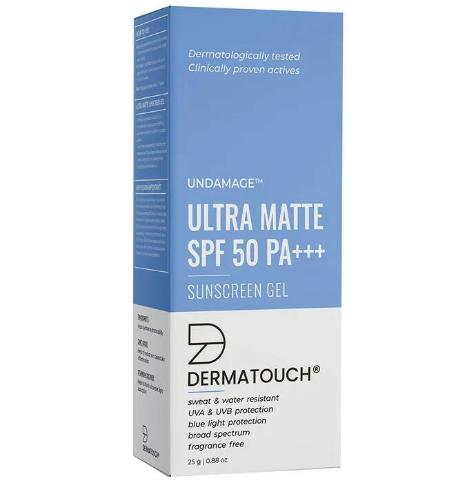 Dermatouch Ultra Matte Sunscreen Gel SPF 50 PA+++ | Grocsy