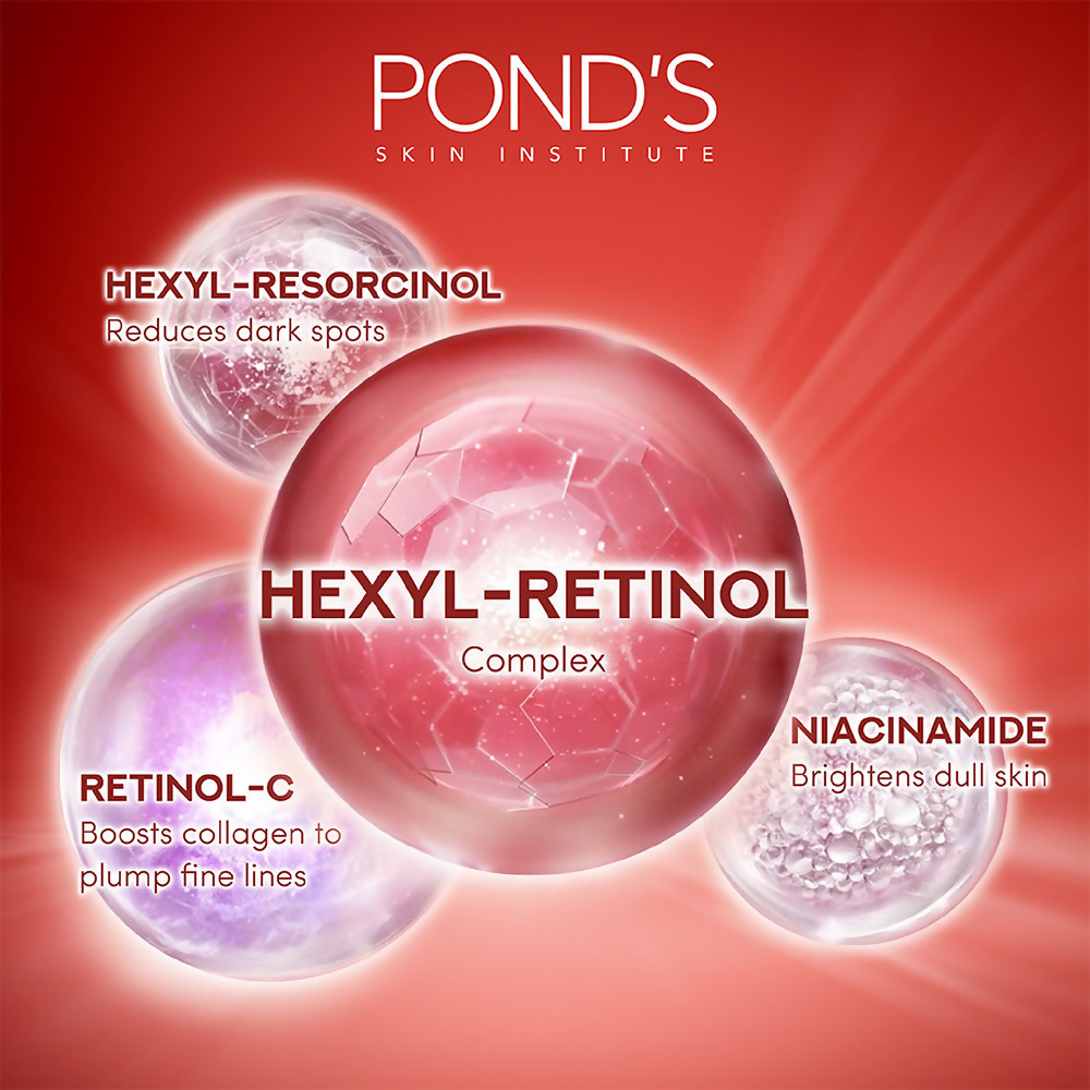 Ponds Youthful Miracle Hexyl Retinol, Renew & Rejuvenate Face Wash | Grocsy