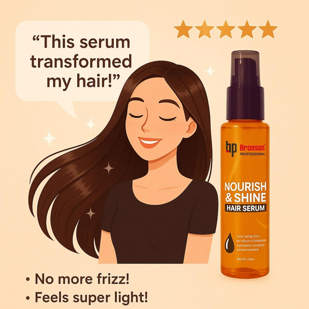 Bronson Professional Deep Smoothing Hair Serum | Grocsy