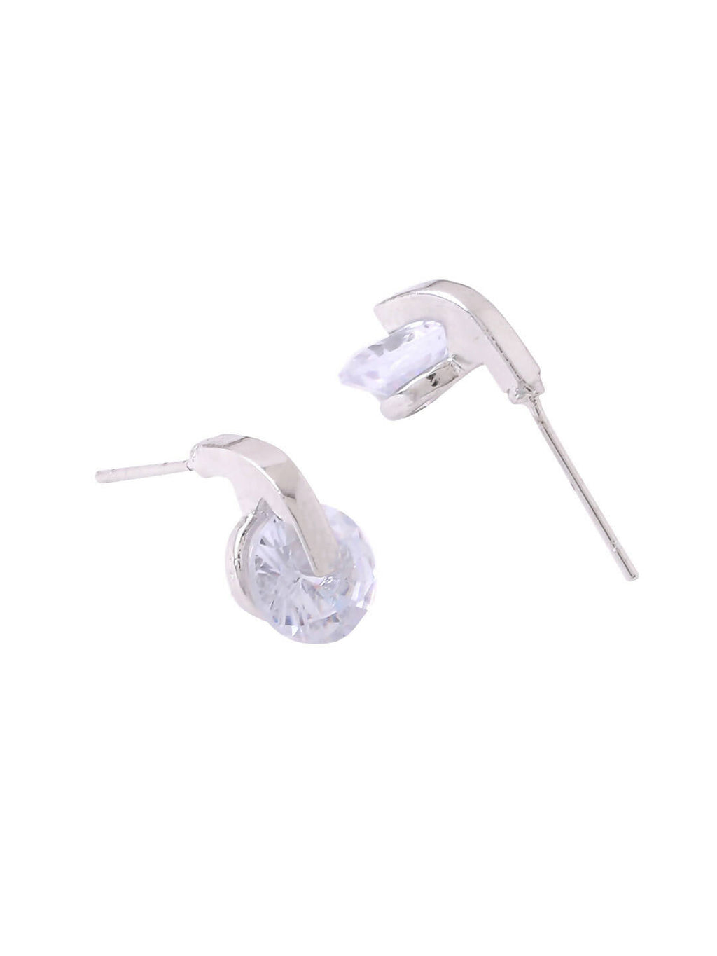 NVR Women Cz Studded Studs Earrings | Grocsy