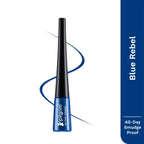 Pilgrim Metallic Eyeliner Blue Rebel, Long Lasting & Smudge Proof Enriched With Argan Oil | Grocsy