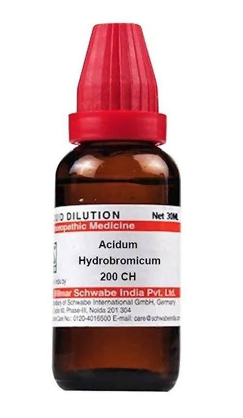 Dr. Willmar Schwabe India Acidum Hydrobromicum Dilution | Grocsy