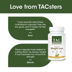 TAC - The Ayurveda Co. AyurLean Weight Loss Veg Capsules | Grocsy