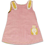 Mhyssa Pink Sleeveless A-line Frock | Grocsy