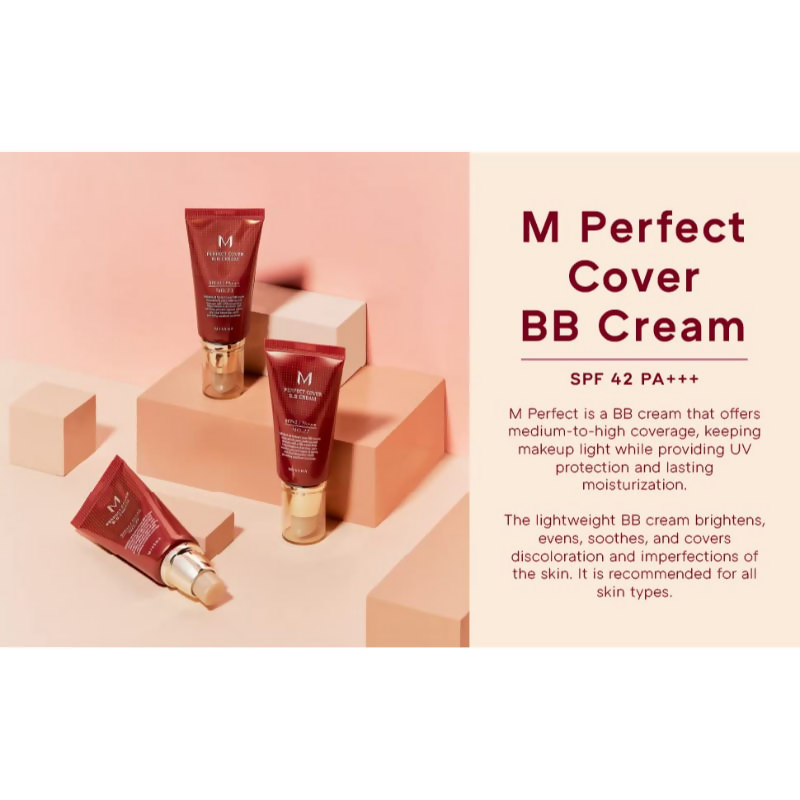 Missha M Perfect Cover BB Cream SPF42/PA+++ [No.23] | Grocsy