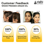 Rishi Natural Argan Oil Cold-Pressed 100% Pure Healty Skin And Hair | Grocsy