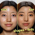 Ruby's Organics Tinted Eyebrow Gel - Dark Brown | Grocsy