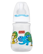 Babyhug Drop Anti Colic Sterilizable Feeding Bottle Blue | Grocsy