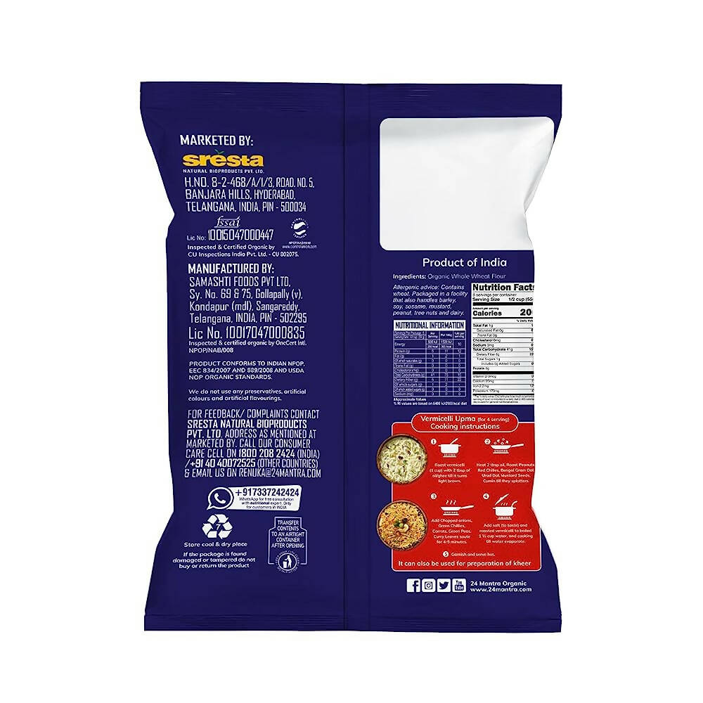 24 Mantra Organic Vermicelli | Grocsy