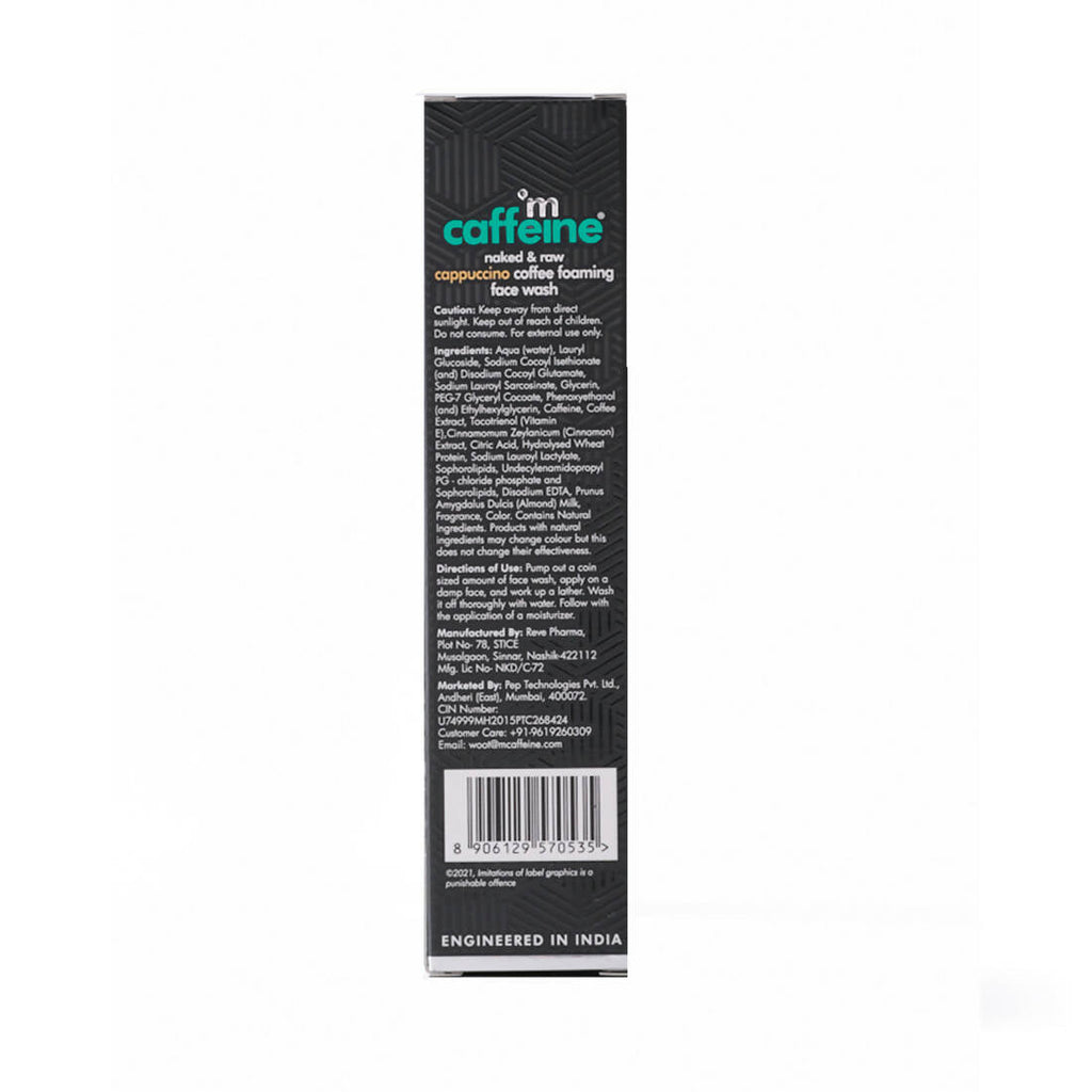 mCaffeine Anti Acne Coffee Foaming Face Wash | Grocsy