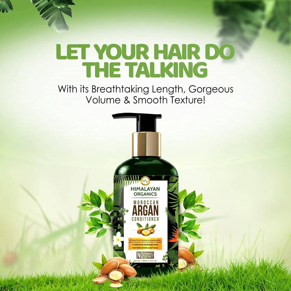Himalayan Organics Moroccan Argan Conditioner | Grocsy
