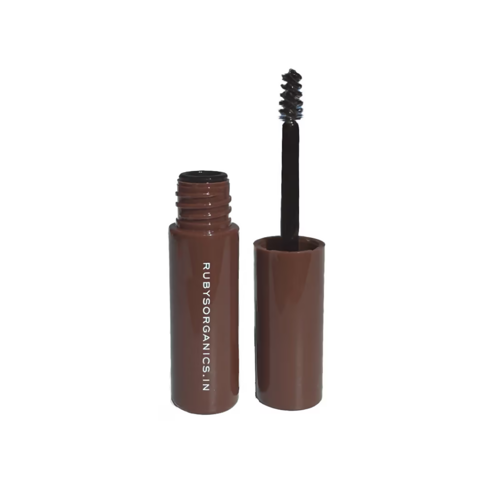 Ruby's Organics Tinted Eyebrow Gel - Ash | Grocsy