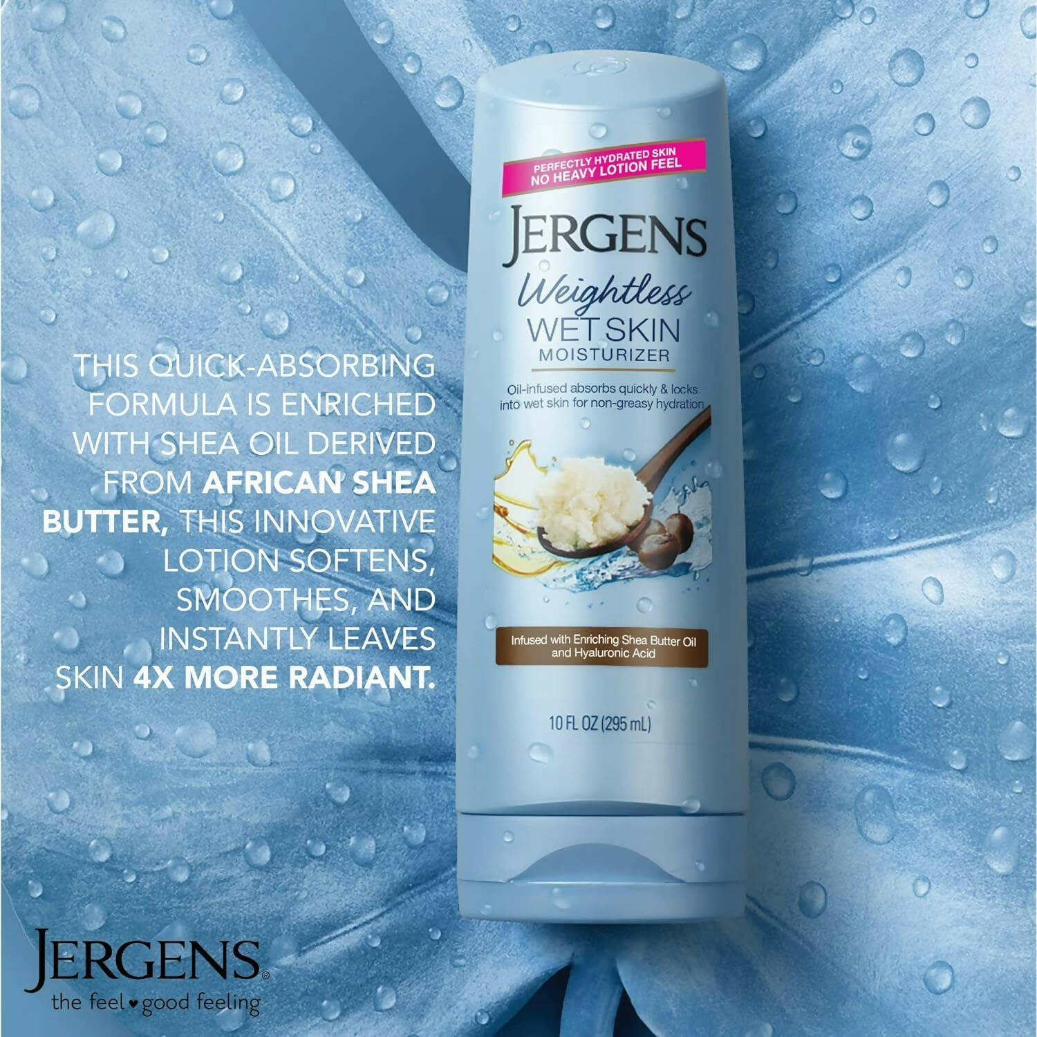 Jergens Wet Skin Moisturizer With Enriching Shea Oil | Grocsy