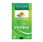 Teame Mint Lemon Ginger Revive Tea Bags | Grocsy