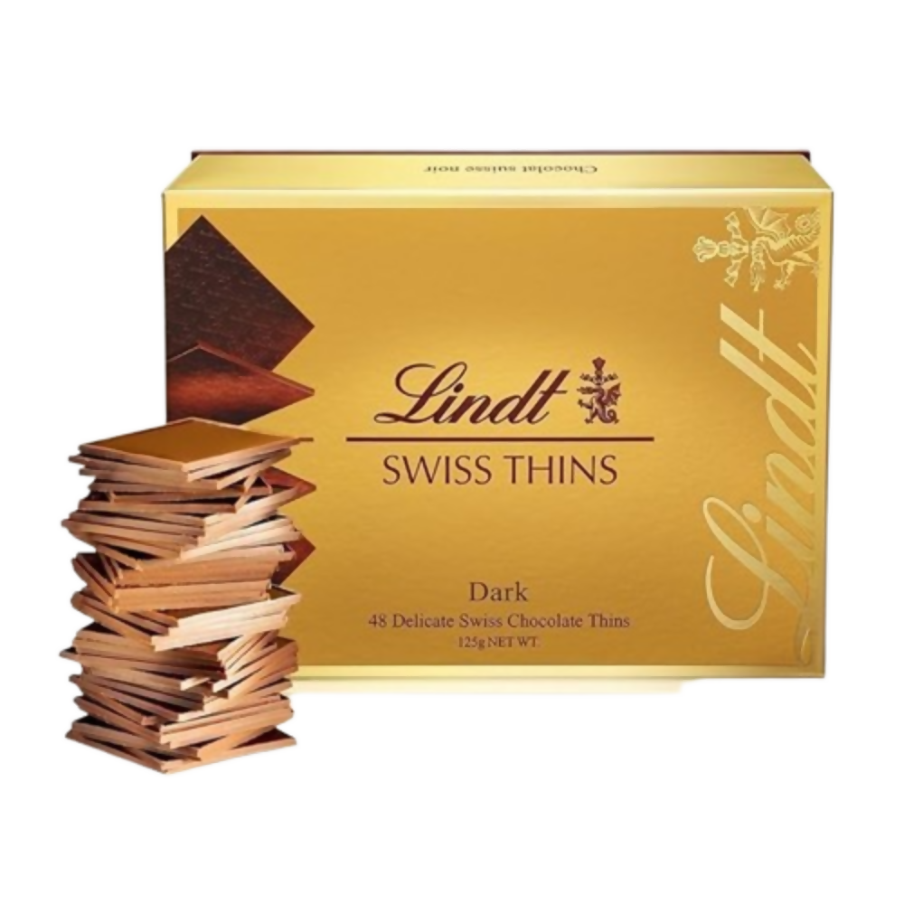Lindt Swiss Thins - Dark | Grocsy