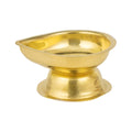 Spillbox Gold-Toned Brass Diya Stand Pooja Essential | Grocsy
