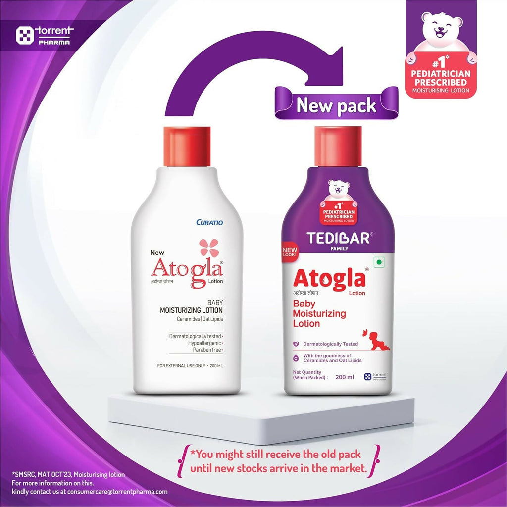 Tedibar Atogla Baby Moisturising Lotion for Baby's Soft, Gentle & Supple Skin | Grocsy