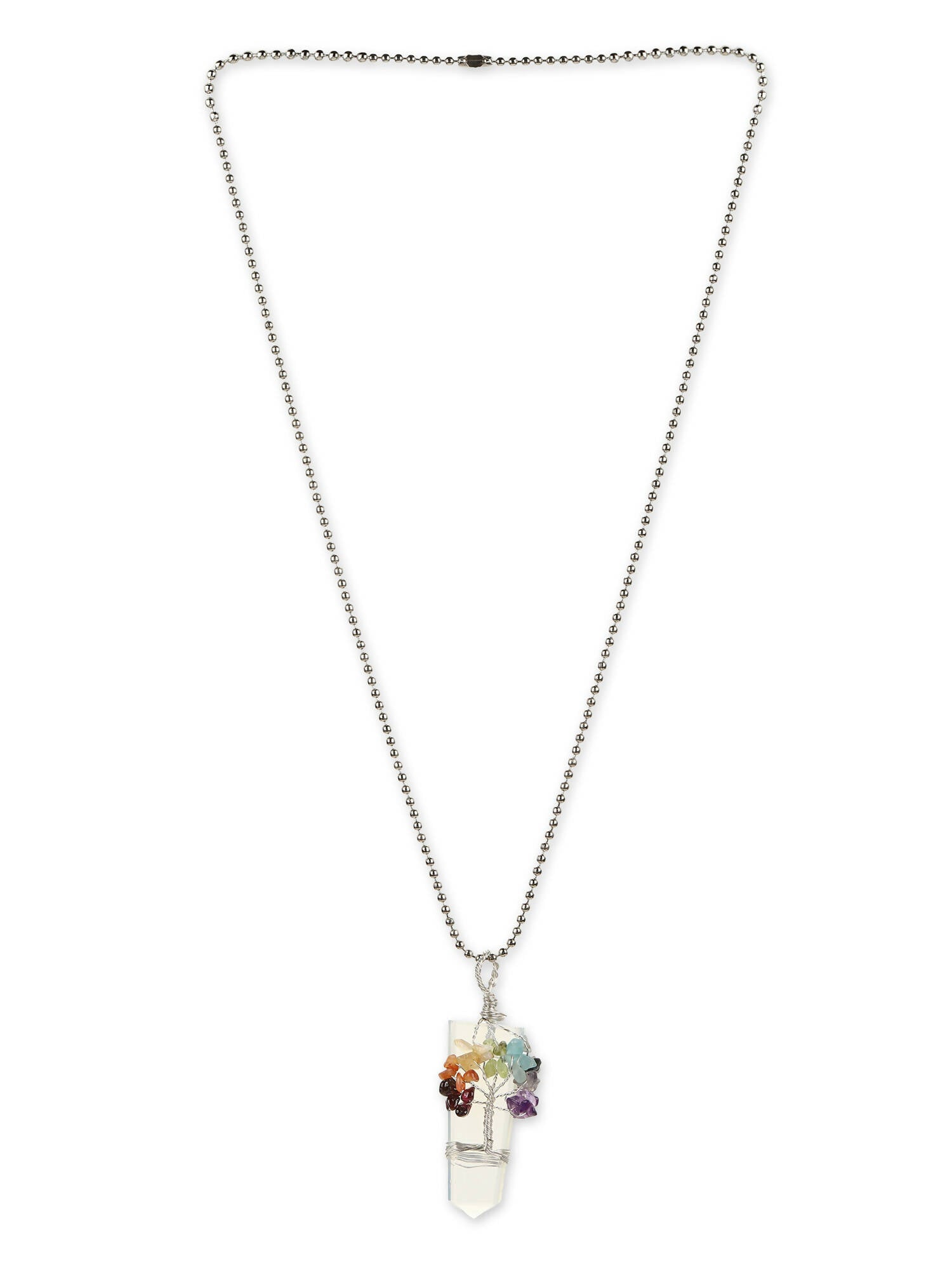 Women's Silver-Plated Chain - Ruby Raang | Grocsy
