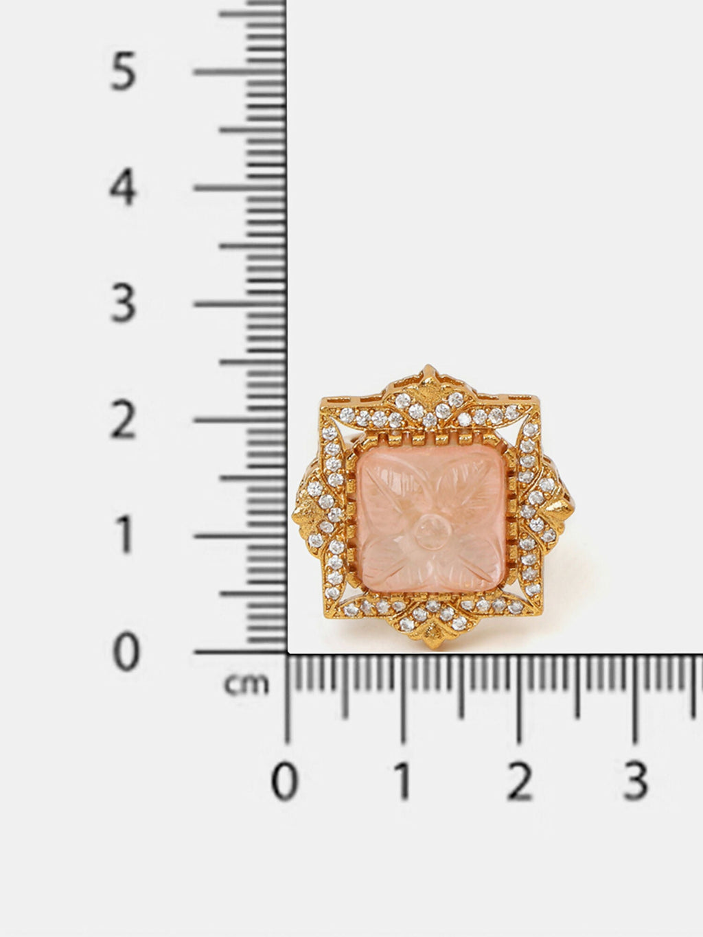 Ruby Raang Diamond Crystal Ring | Grocsy