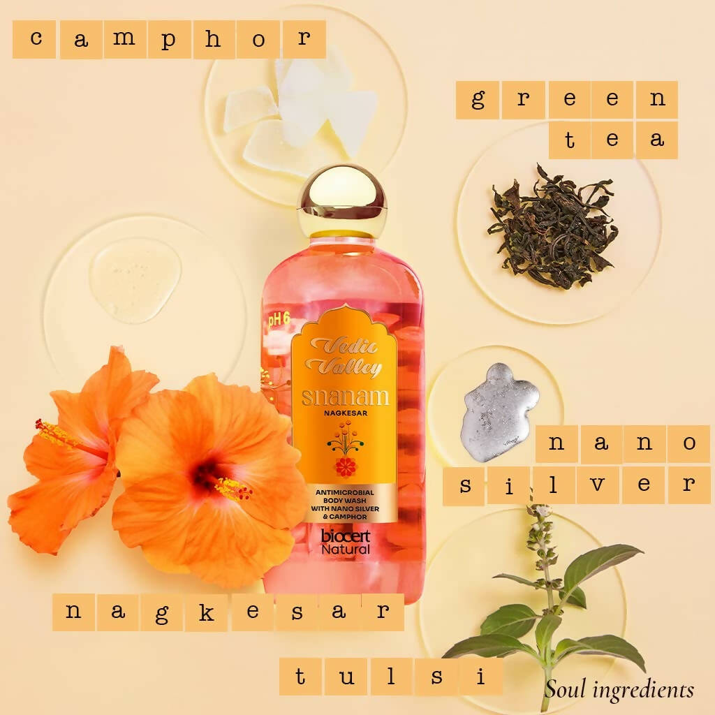 Vedic Valley Nagkesar Body Wash | Grocsy