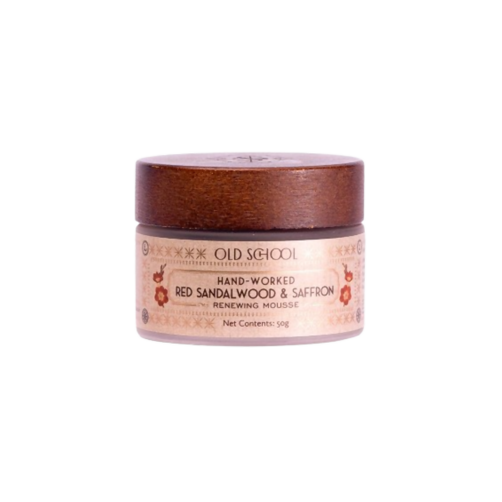 Old School Rituals Red Sandalwood & Saffron Age-Defying Face Moisturiser | Grocsy