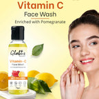 Globus Remedies Anti Ageing Globus Naturals Anti-Ageing Skin Brightening Vitamin C Face Wash | Grocsy