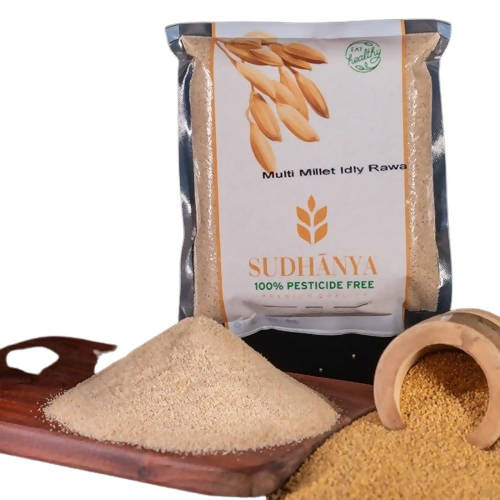 Sudhanya Organic Multi Millet Idly Rawa | Grocsy