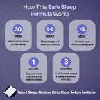 Setu Sleep Restore Plant Based Melatonin - Tasty Mint Flavor | Grocsy