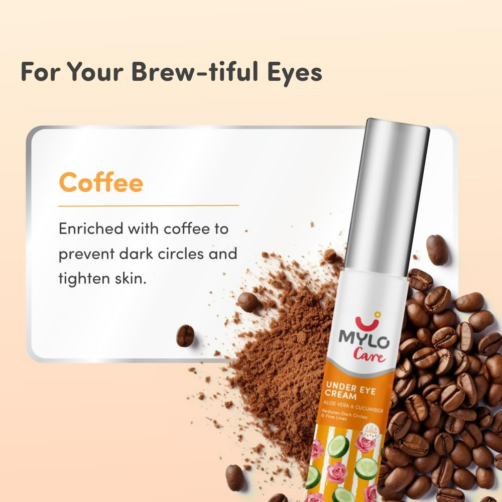 Mylo Care Under Eye Cream with Under Eye Roll-on | Grocsy