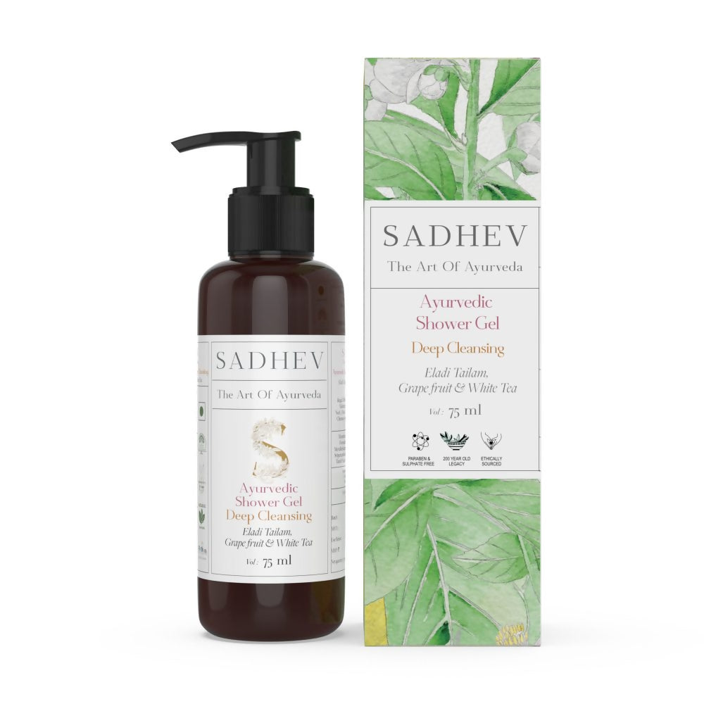 Sadhev Ayurvedic Shower Gel Deep Cleansing | Grocsy