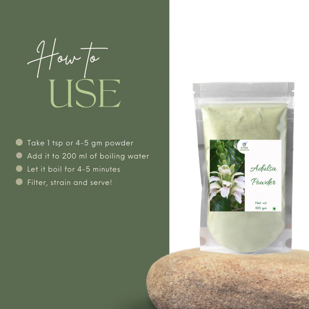 Nxtgen Ayurveda Adulsa Powder | Grocsy