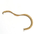 Mominos Fashion Kamal Johar Golden Kundan Anklets | Grocsy